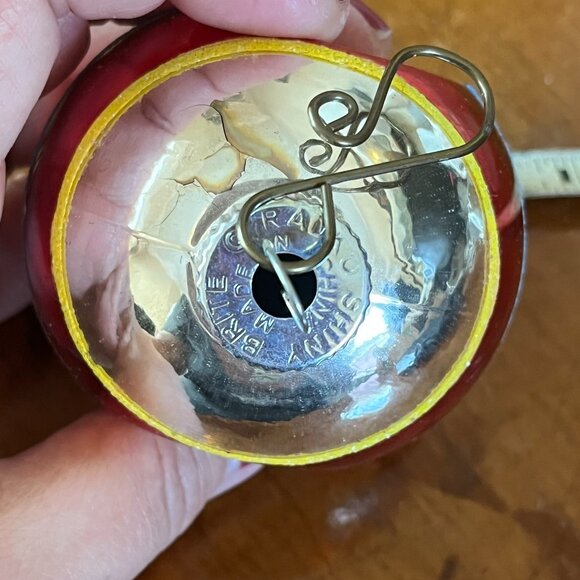 Shiny Brite Radko Indent Vintage Glass Christmas Ornament - Picture 3 of 3